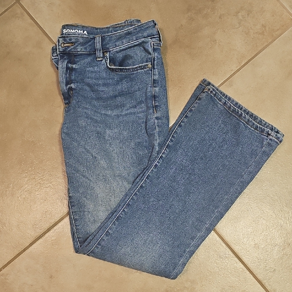Sonoma Bootcut Blue Jeans